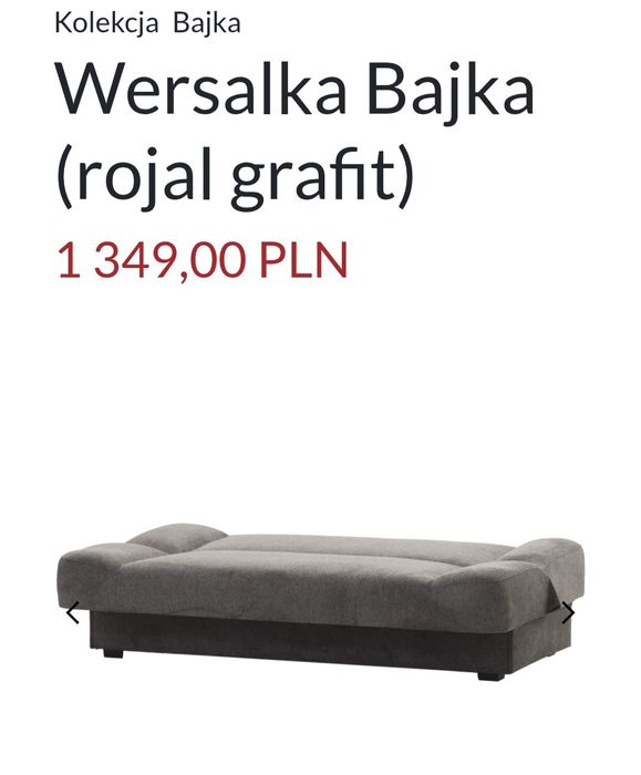 Wersalka „Bajka” (Bodzio) – stan dobry, Szczecin (ul. Potulicka)