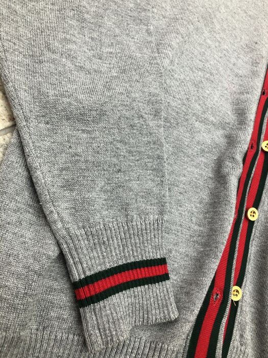 Sweter z motywem kolorystycznym jak gucci s m bizuu chaos