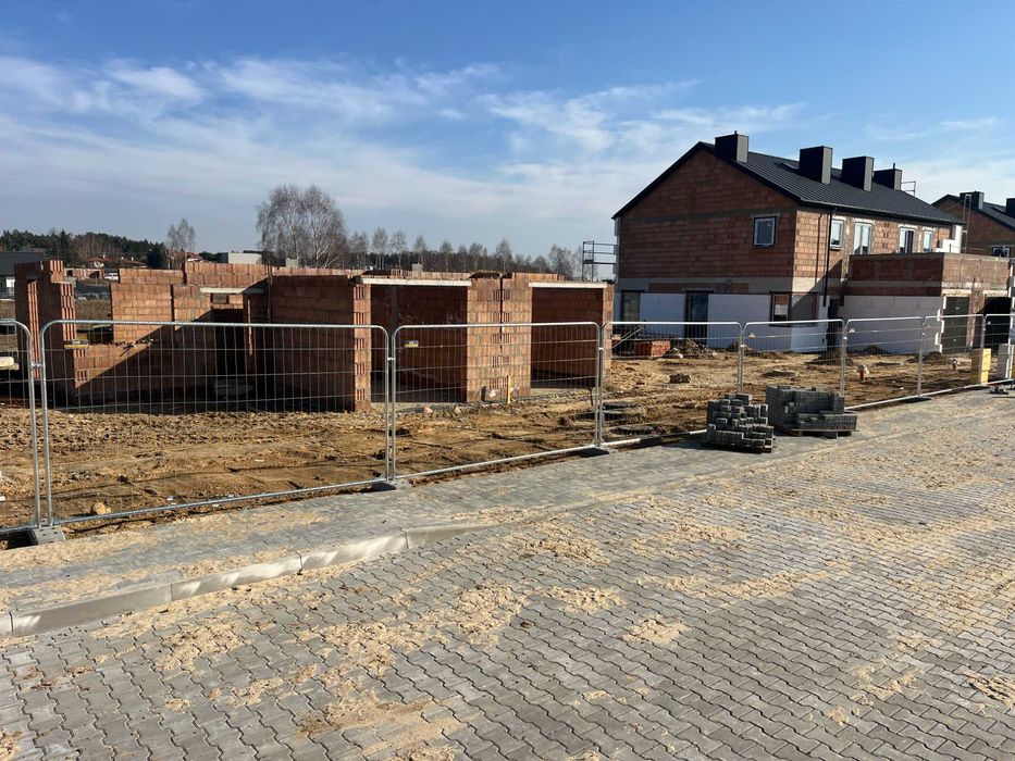 Raty ,Ogrodzenie Budowlane Ażurowe Tymczasowe Mobilne Owalne 3,5m x 2m