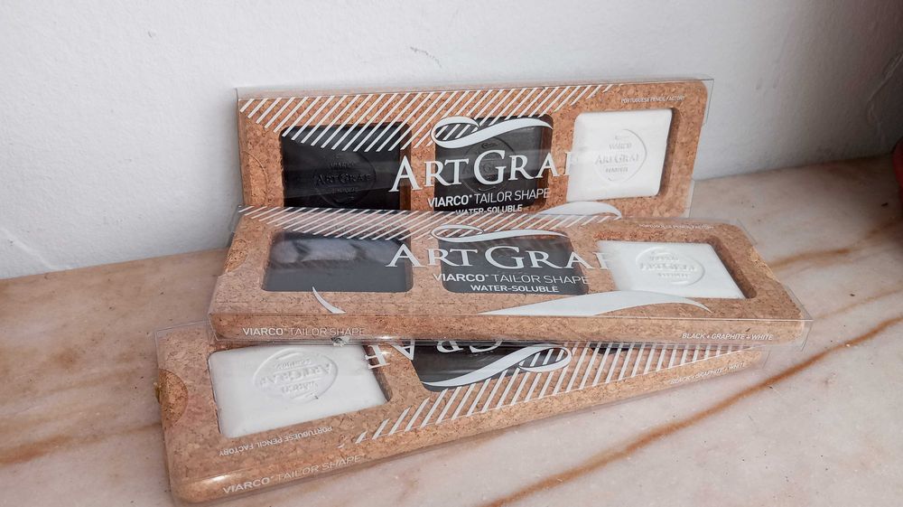 Conjunto de Grafite Aguarelável ArtGraf - Lápis de Alfaiate