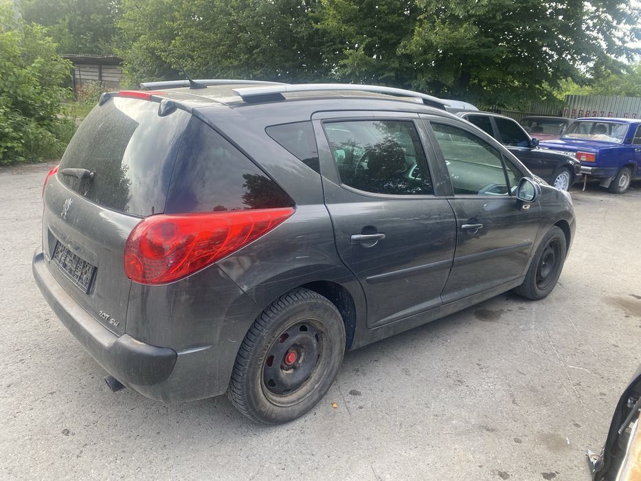 Бампер крило пежо 207 sw Peugeot 207 SW запчастини розборка