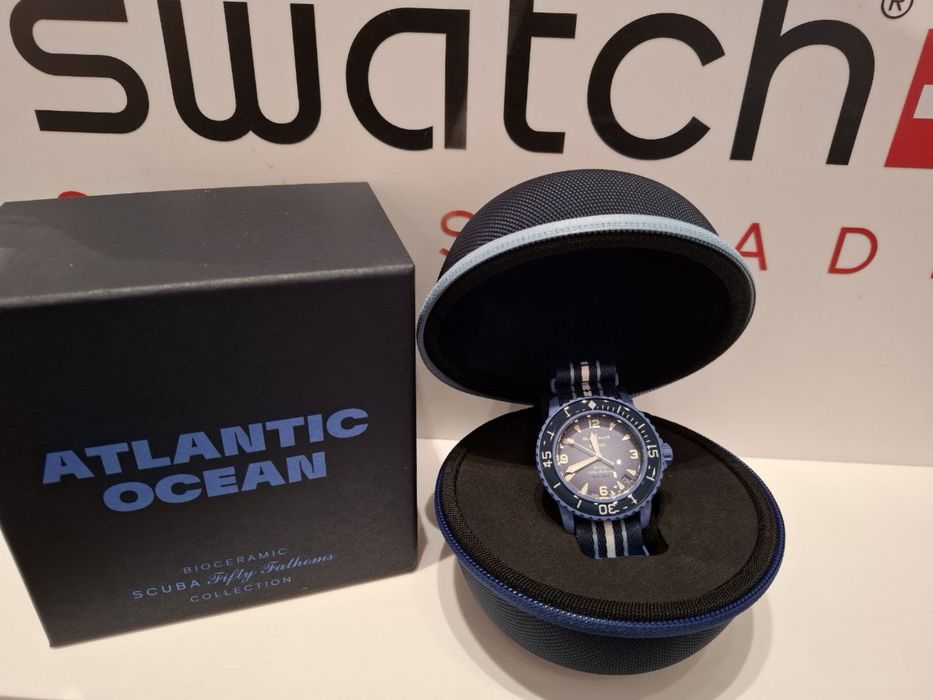 Blancpain X Swatch Оригинал, Scuba Fifty Fathoms