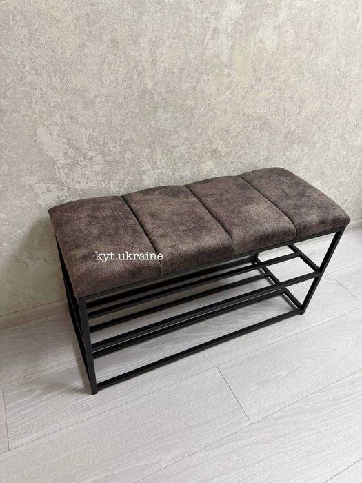 Банкетка для взуття, поличка, тумбочка, вішалка, полка, полиця Вінниця