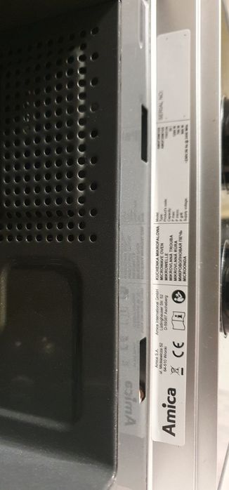 Mikrofalówka Amica z grillem