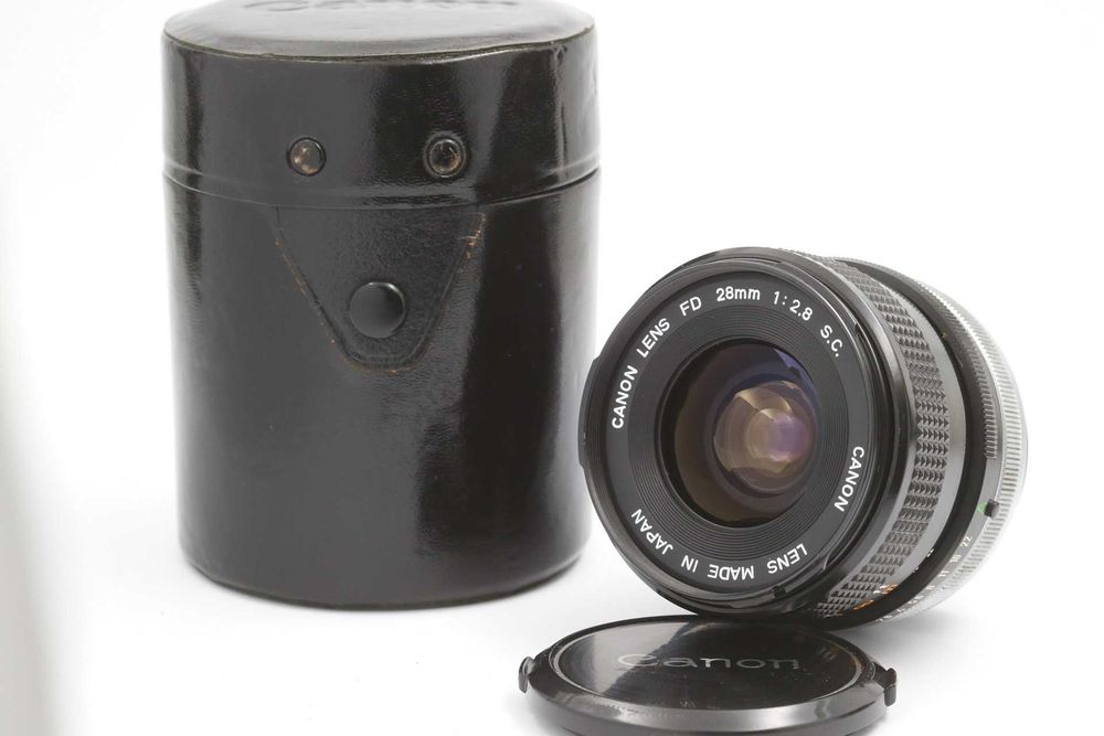 Canon FD 28mm f2.8 S.C