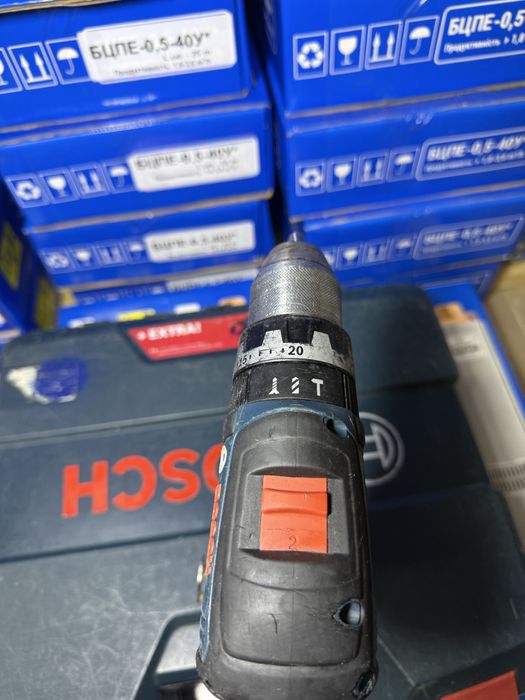 Аккумуляторная ударная дрель-шуруповерт Bosch GSB 18V-55 Professional