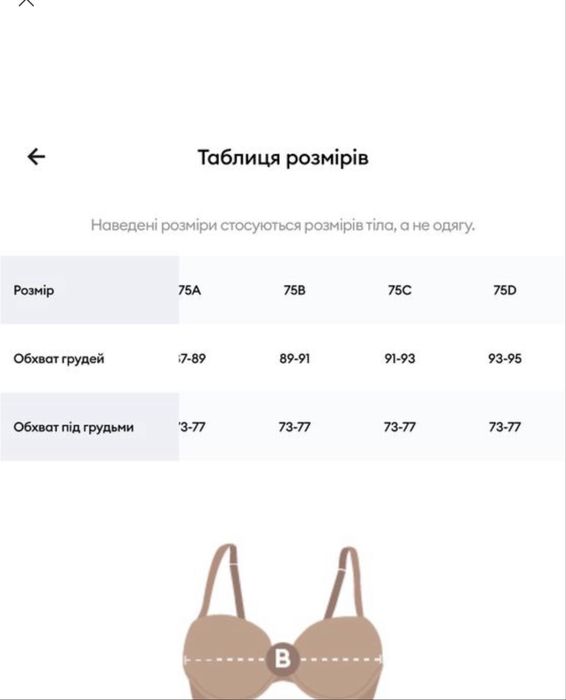 Балконет з пушапом/бюстгалтер