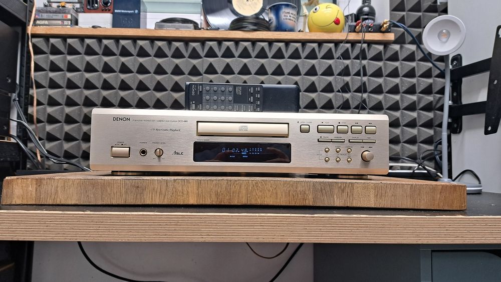 Cd Denon DCD-685 z pilotem kolor szampański