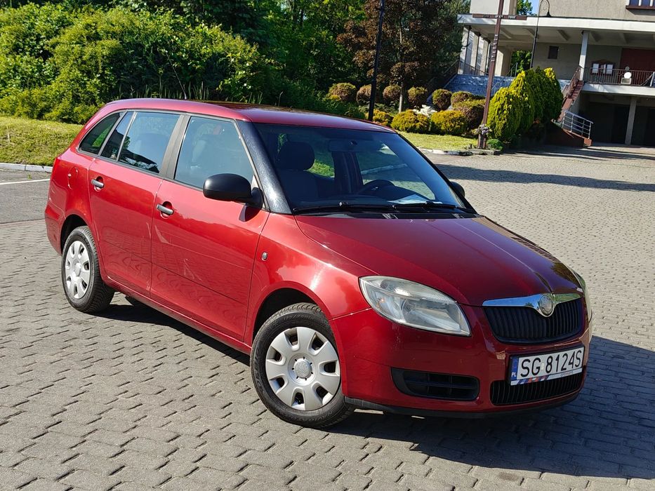 Skoda Fabia II 1.4i MPi 85KM * KLIMATYZACJA * Kombi * 2008r * Wspomaganie * El. Sz