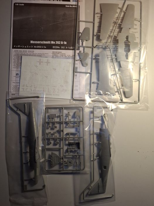 Model me-262 hobbyboss 1:48