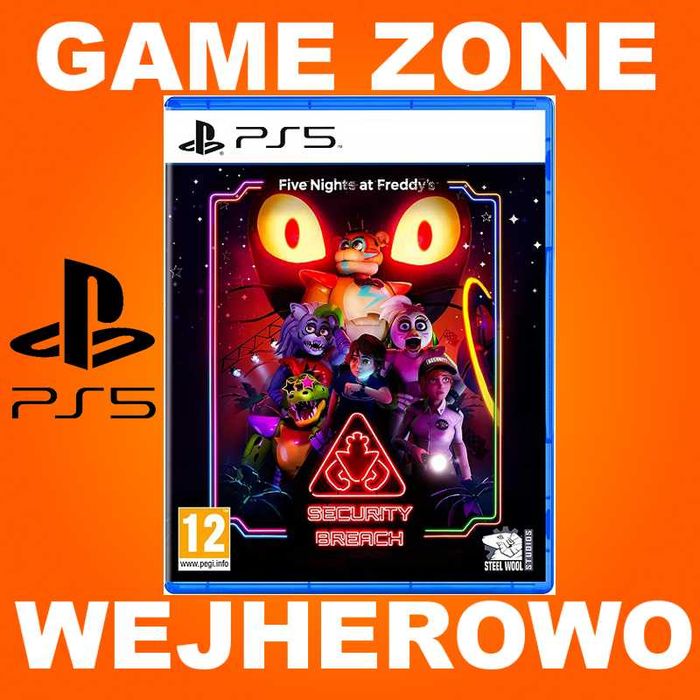Five Nights at Freddy's Security Breach PS5 = sklep Wejherowo