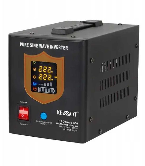 Безперебійник ДБЖ/ИБП/UPS 
KEMOT PRO sinus 500 500V - 300 W НОВИЙ