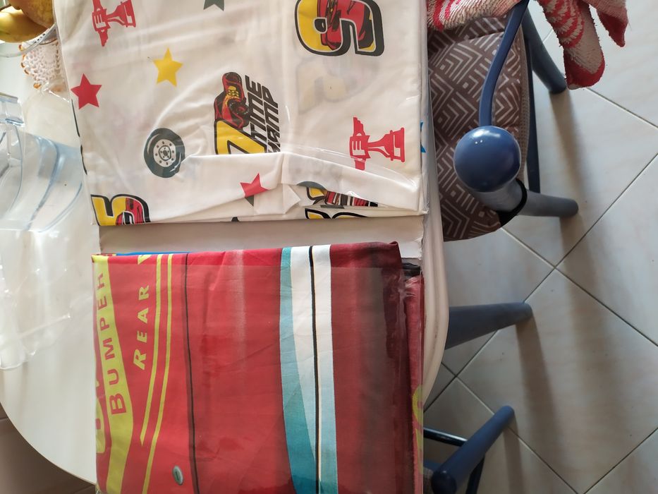 Capa de edredom e almofada