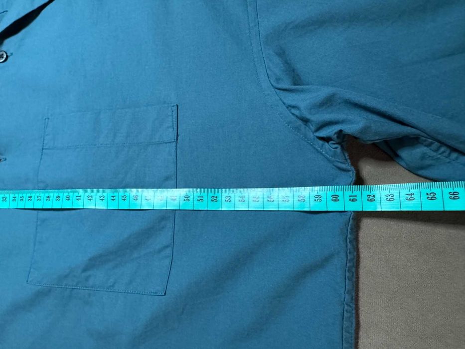 Koszula męska, kubanka, 53% modal, Uniqlo r. M/L-super stan