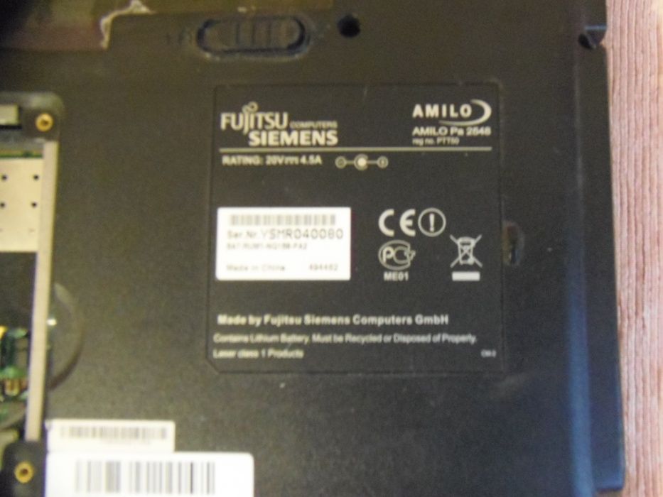 Toshiba сателит S 5100 - ноутбук не рабочий