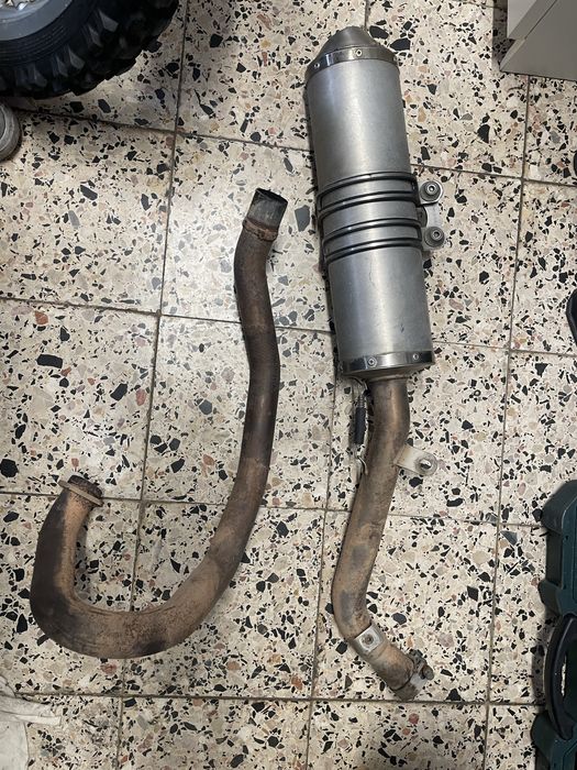 Escape Leo Vince X3 Suzuki DR650SE (linha completa)