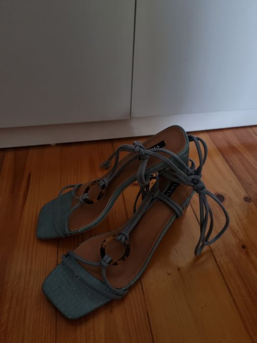 sandałki na obcasie buty na lato na szpilce eleganckie