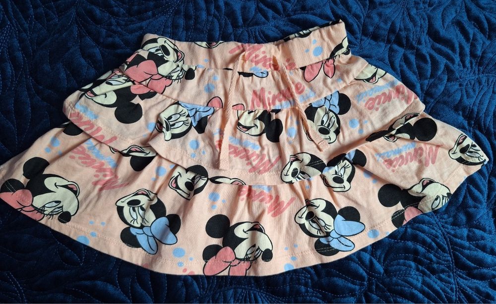 Disney Minnie dwie spódniczki 104/110