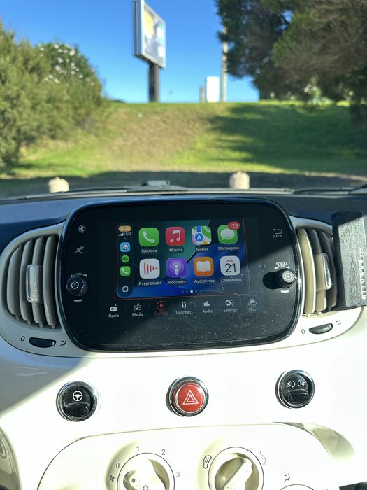 Fiat 500C - 1.2 gasolina - Apple CarPlay