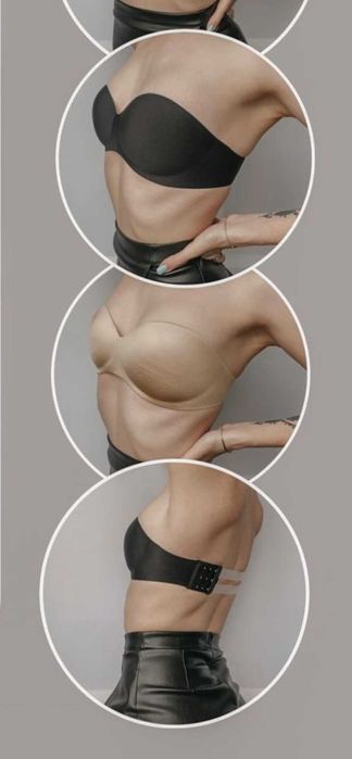 Бюстгалтер анжелика с силиконовой спинкой