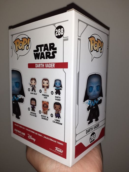 Star Wars Darth Vader Glow 288 Funko