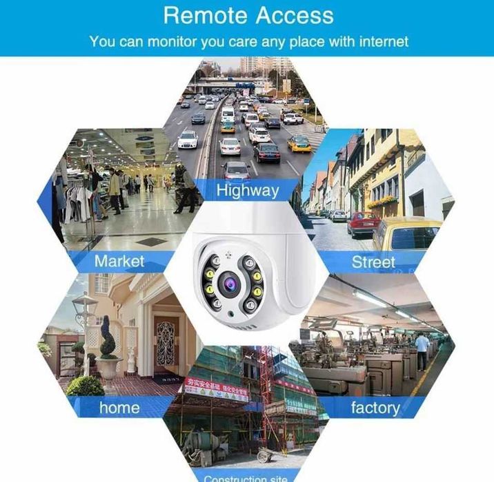 Câmera de vigilância WiFi IP66