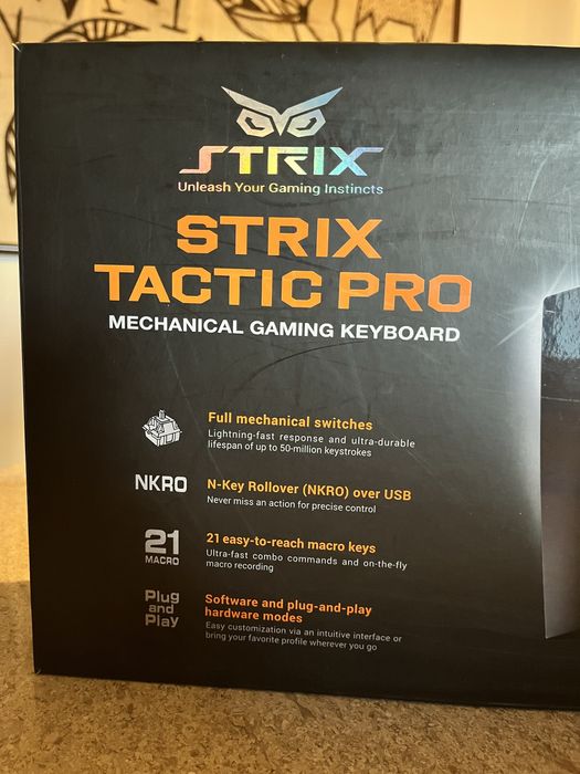 Teclado Gaming ASUS ROG Strix Tactic Pro | com Caixa Original