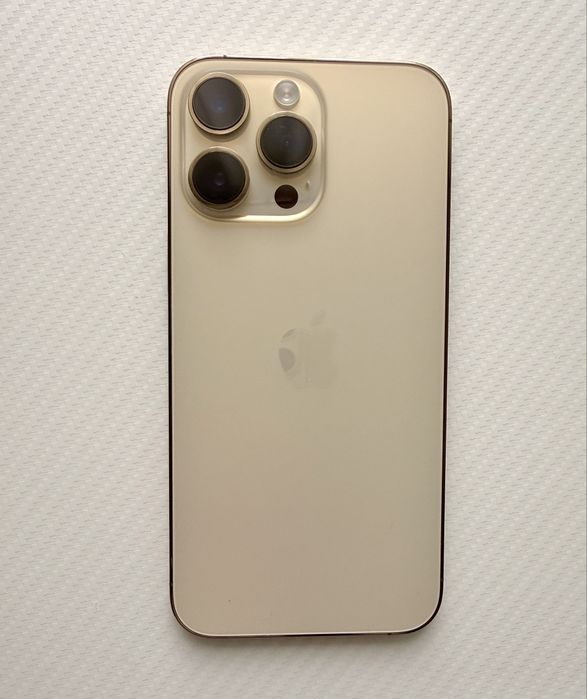 iPhone 14 Pro Max 128 GB Gold + etui + szkła | stan bardzo dobry