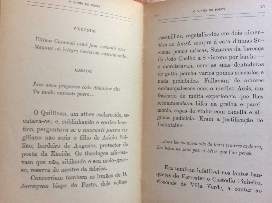 Camillo Castello Branco -O Vinho do Porto. Processo D'Uma...1903. Raro