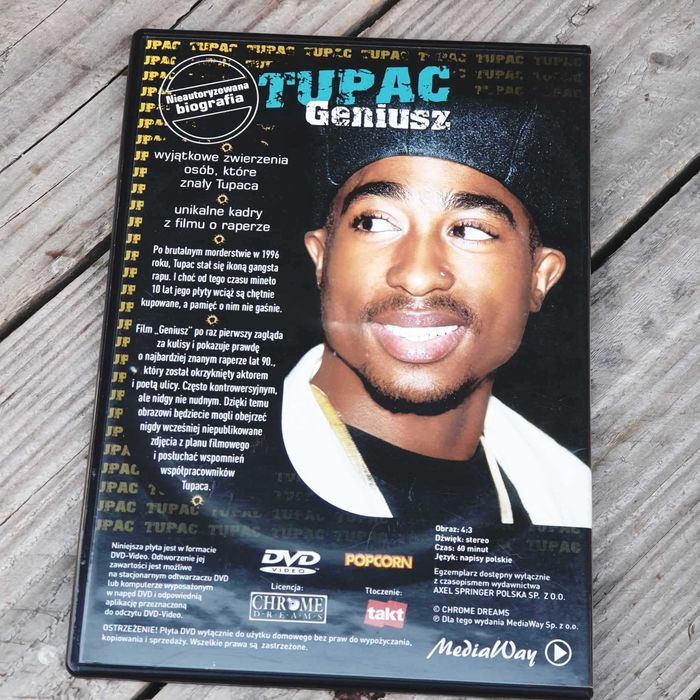 Tupac Geniusz - Film DVD
