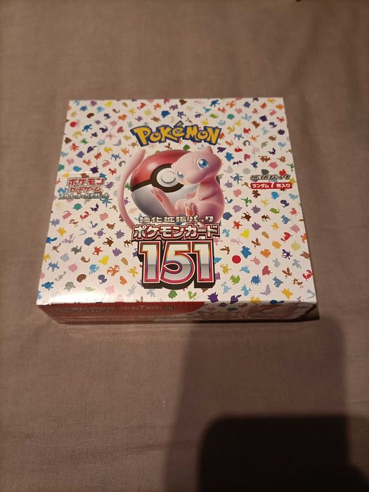 Booster Box Pokemon Japanese Scarlet & Violet 151