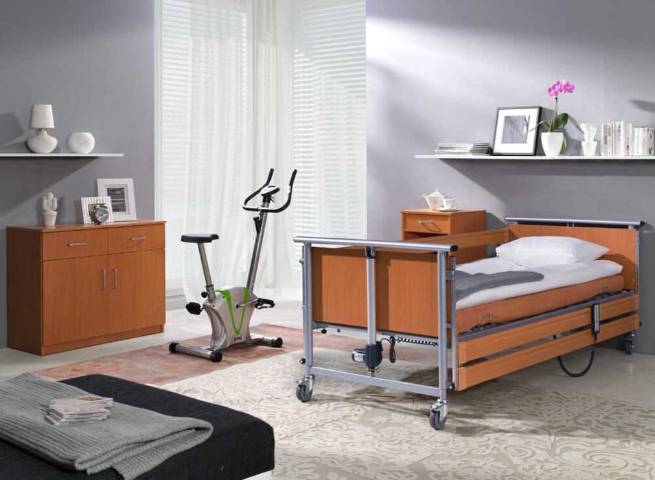 Łóżko rehabilitacyjne elektryczne Elbur PB 325 Prometal medyczne Nowe