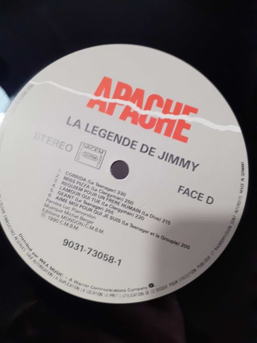 Michel Berger, Luc Plamondon – La Légende De Jimmy