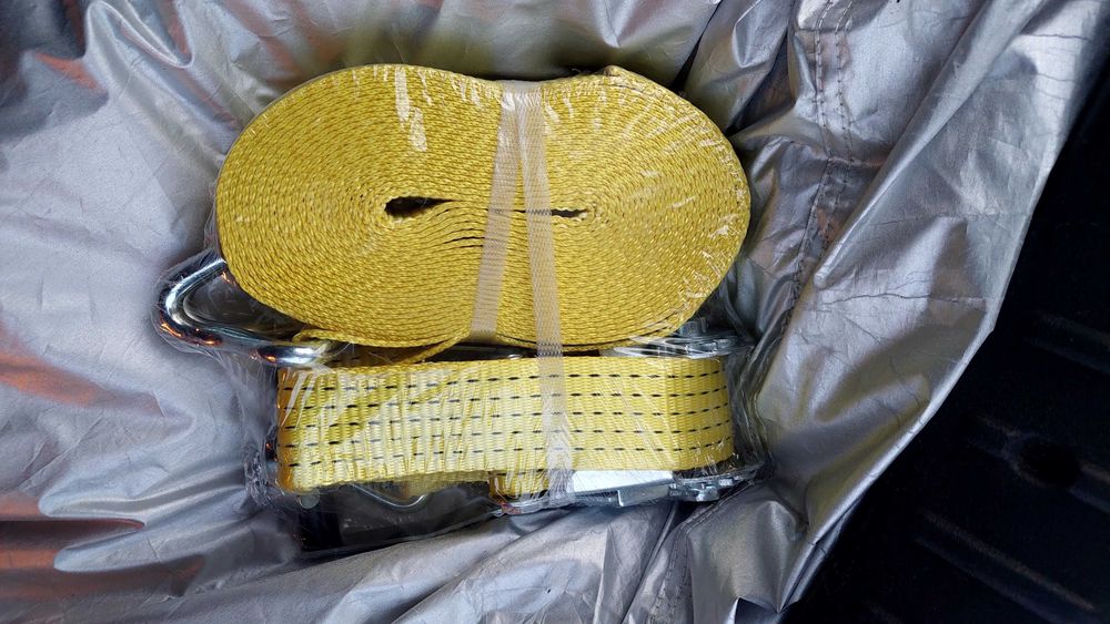 Cintas NORDIC amarração 5 TON C/ roquete e ganchos fechados.