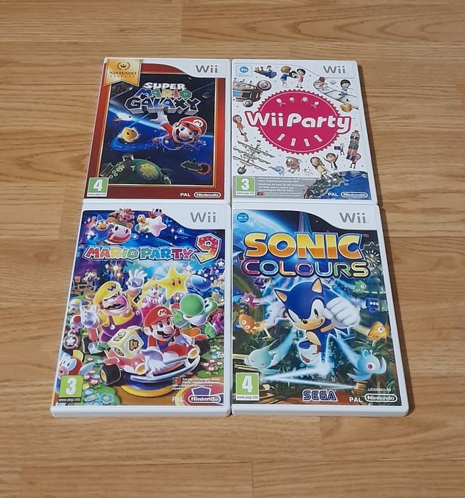 Jogos Originais e Completos Nintendo Wii/Wii U (Versão PT)
