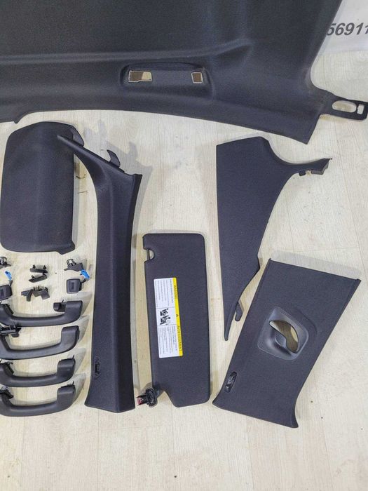 BMW 5 G30 Стеля чорна Потолок М-пакет повний комплект люк салон черный