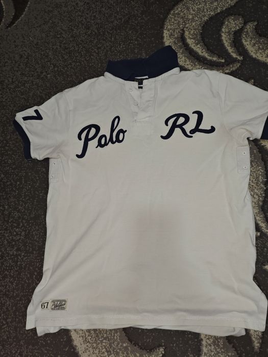 Біле поло Polo RL вінтаж