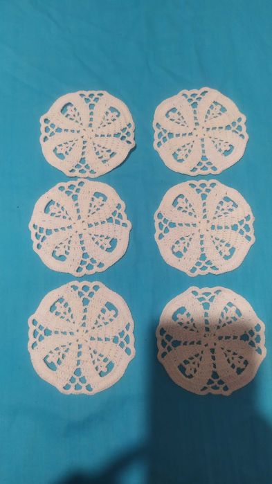 Підставки під гаряче   подставки под чашки підставки сніжинки гачком