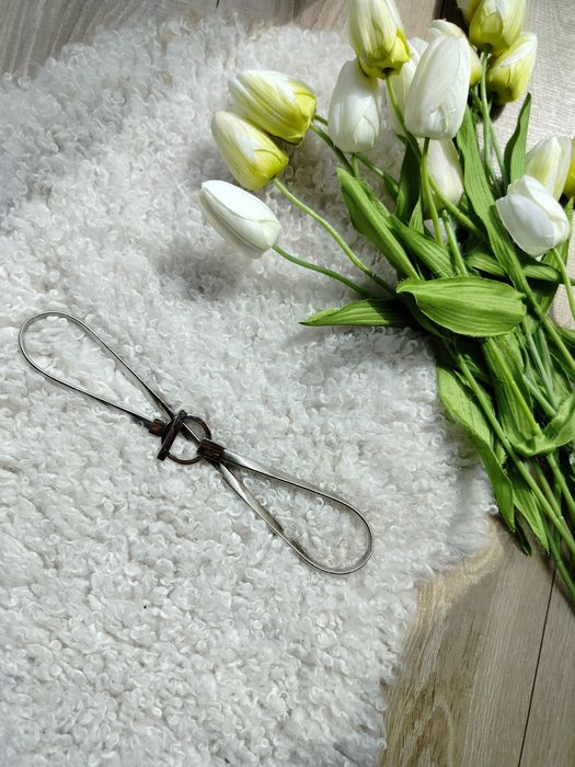 srebrny pasek Zara nowy ozdobny biżuteryjny