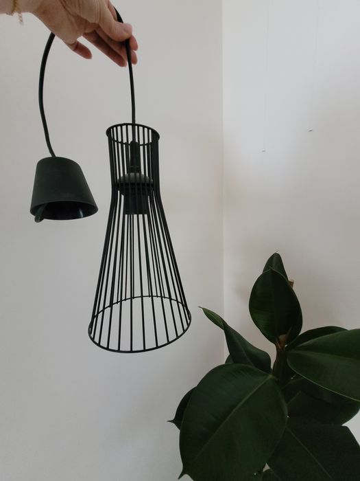 Lampa wisząca czarna