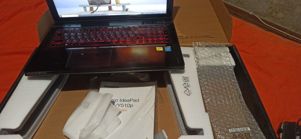 Ноутбук Lenovo y510p I7-4700MQ, 16GB-DDR4. 2xGT 755m