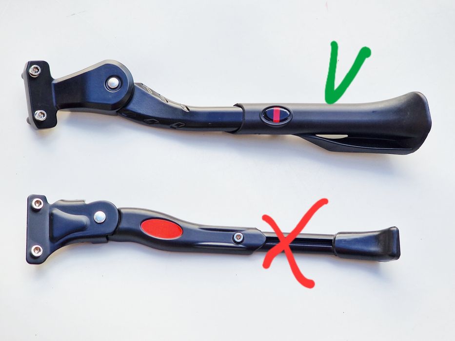 Мощная ножка подножка лапка на электровелосипед