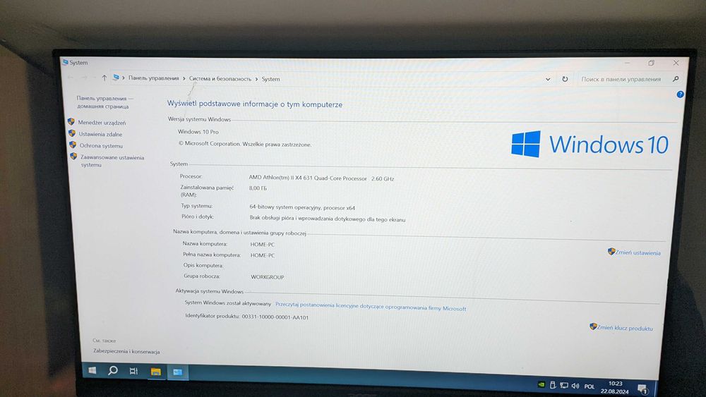 Komputer AMD Athlon X4