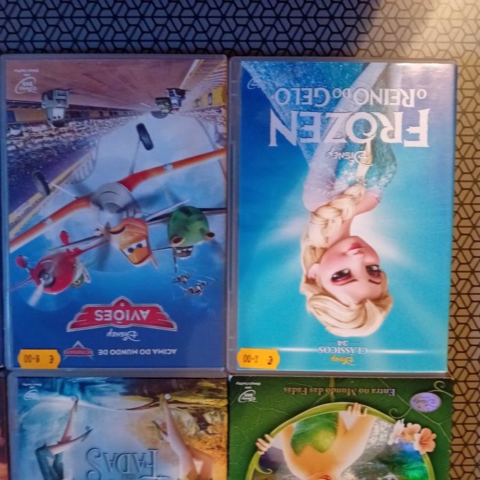 Filmes em Dvd de Animação da Walt Disney VI.