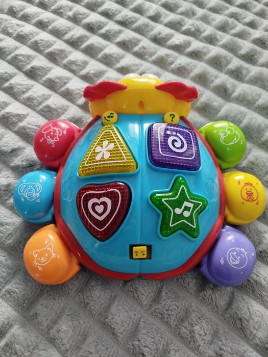 Дитяча розвивальна музичка іграшка жук