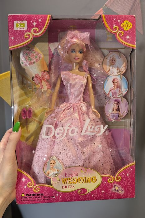 Нова лялька барбі наречена defa lucy
