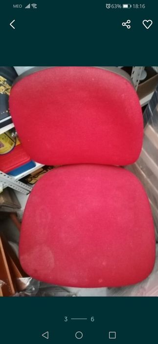 Cadeira ergonómica escritório