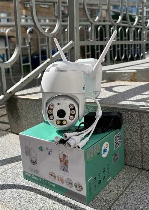 sim 4G камера відеоспостереження вулична сим карта поворотна вулична