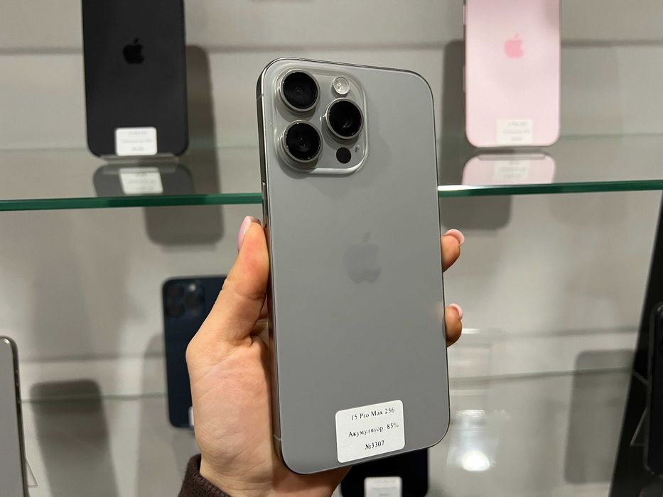 iPhone 15 Pro Max 256 gb (фіз карта) Neverlock