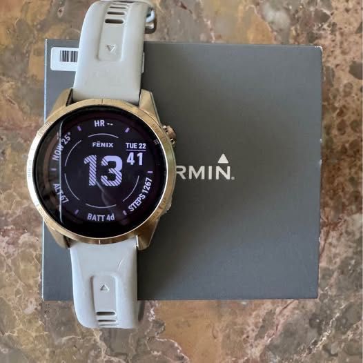 Garmin Fenix 7S Solar - Titanio